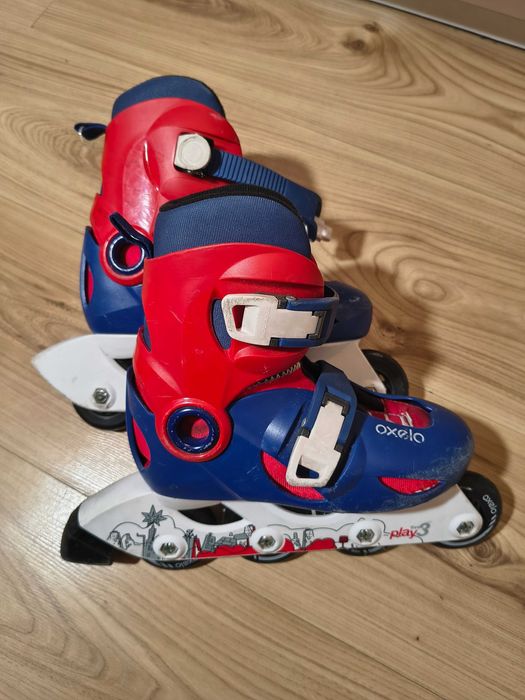 Rolki dziecięce regulowane 28-30 Oxelo Decathlon