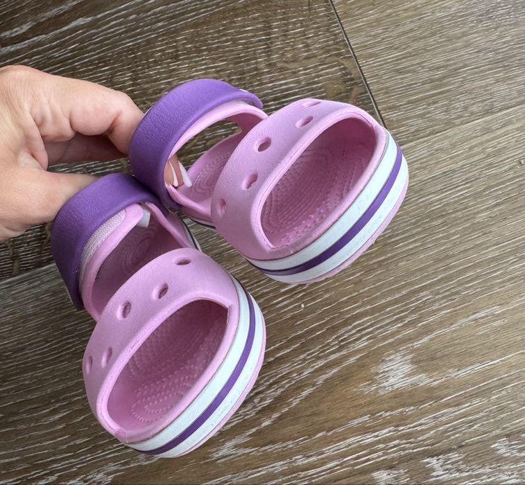 Крокси , crocs c 11- по точках 18 см