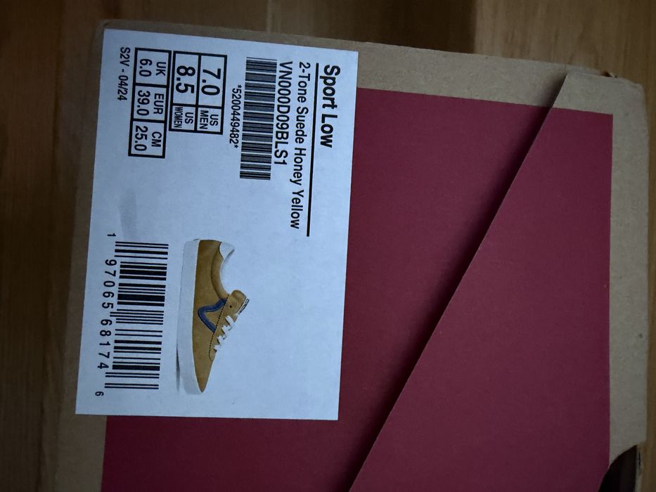 Sapatilhas Vans amarelas 39