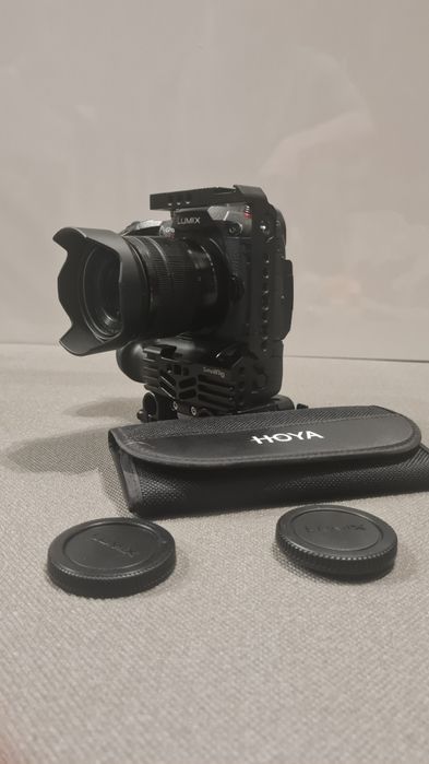 Aparat lumix gh5ii + obiektyw + akcesoria