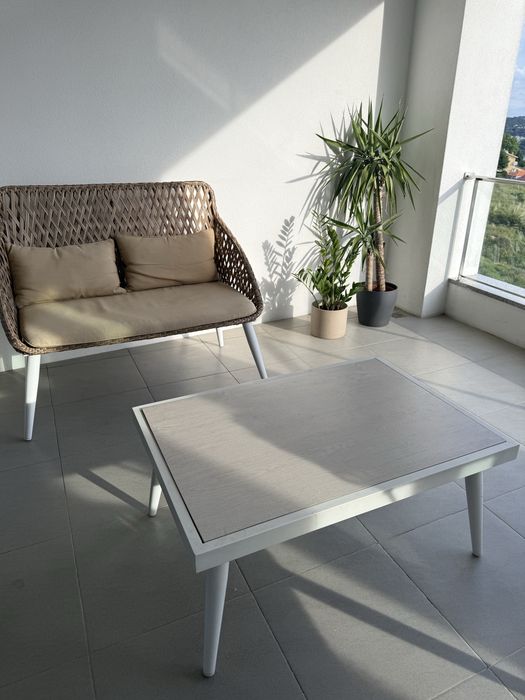 Mesa + cadeiras exterior