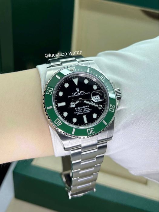 Часы ROLEX Submariner Starbucks Сталь 41mm 18.500$