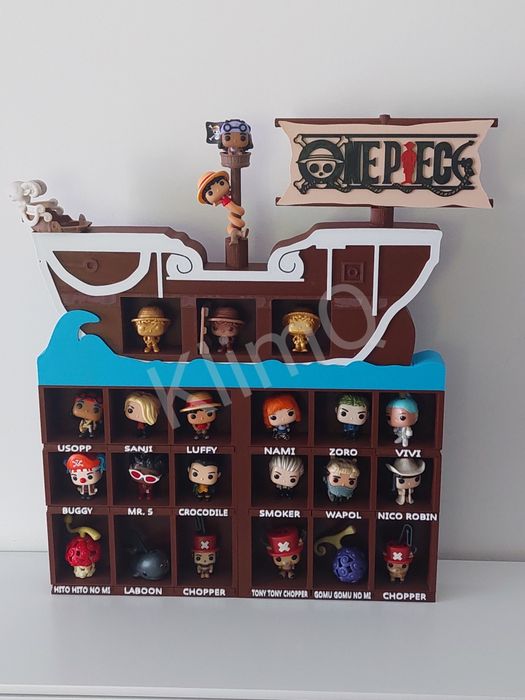 NOWOŚĆ * ONE PIECE * Ekspozytor stojak półka * na figurki Kinder Joy One Piece