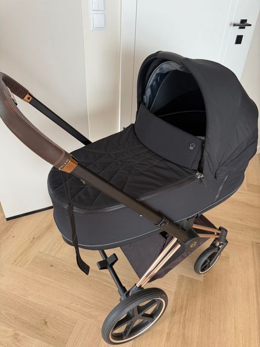 Cybex Priam 2.0 gold rose - spacerówka i gondola