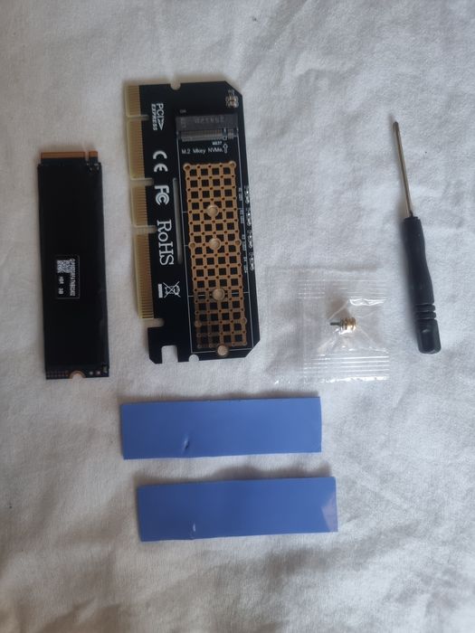 Adapter M.2 Nvme to Pcie x16