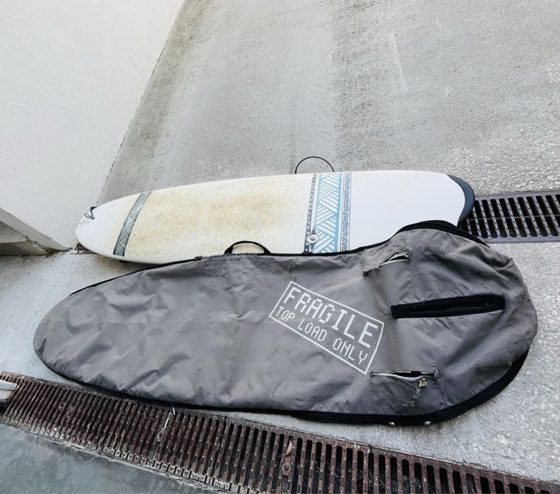 Prancha Surf 7’0 Bic Egg Duratec + quilhas e saco