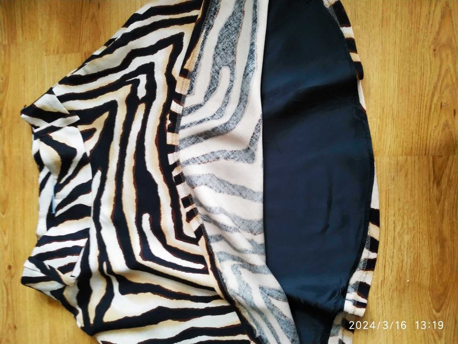 Spódnica zebra Zara Woman 40 L