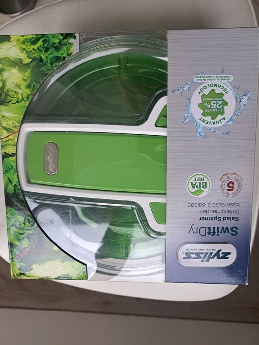 Нова сушарка для зелені Zyliss Swift dry 3,5 л