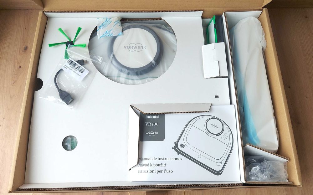 VORWERK KOBOLD VR300 - Robot Aspirador e Acessórios (TUDO NOVO)