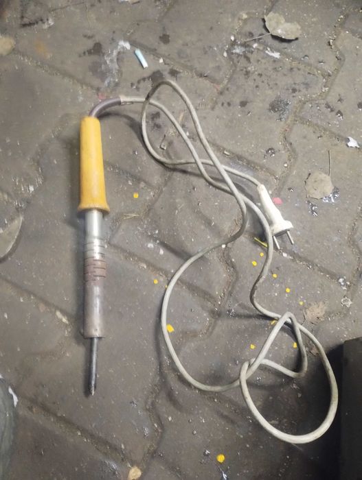 Lutownica lutkolba PRL zabytek