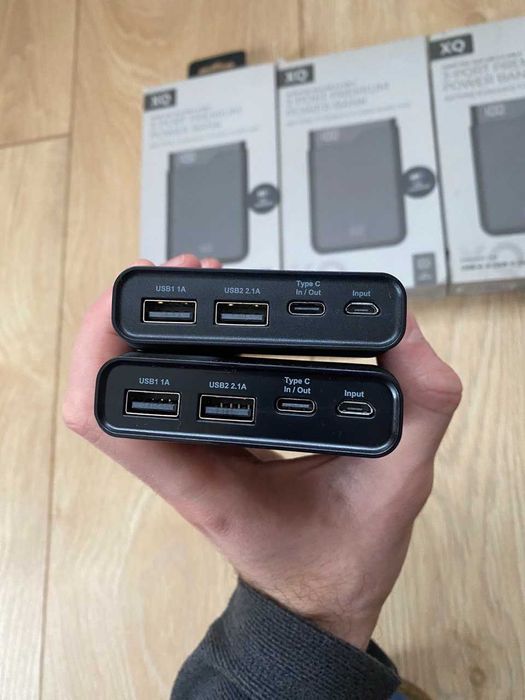 Павербенк Xqisit Power Bank 10 000 mAh (USB, Type C 2.1A) з Німеччини