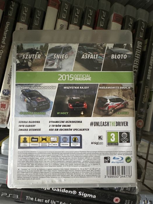 Sprzedam zamienie WRC5 Pl Ps3 jak nowa