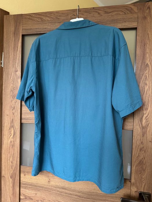 Koszula męska, kubanka, 53% modal, Uniqlo r. M/L-super stan