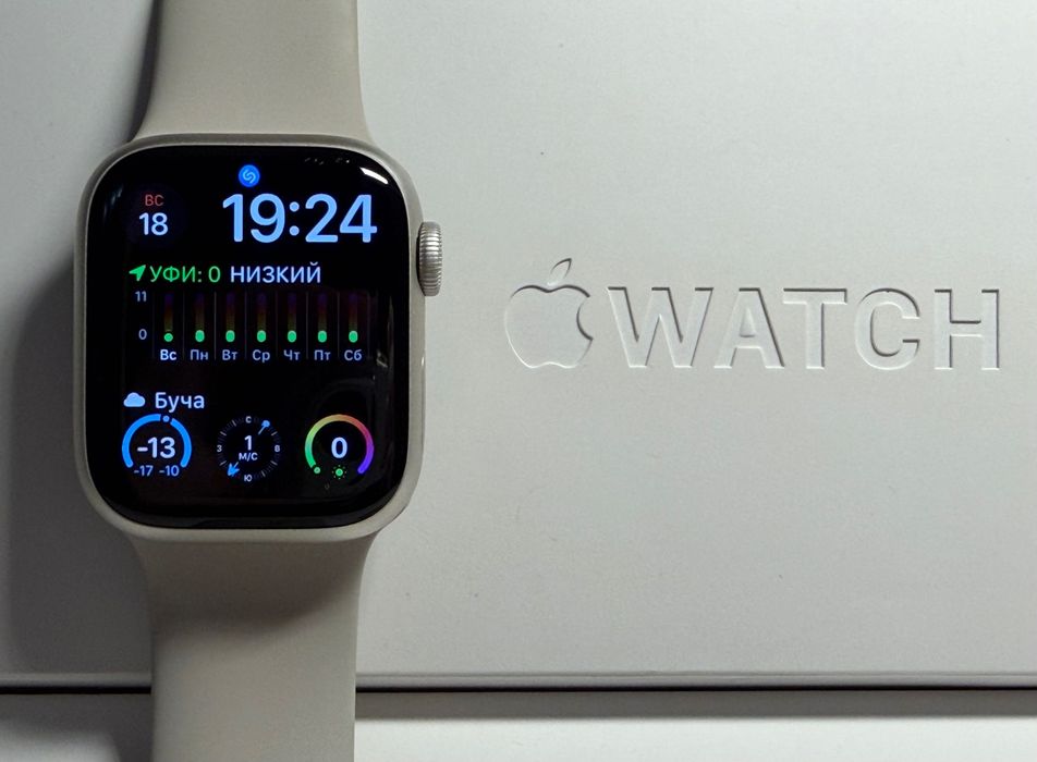 Apple Watch Series 8 GPS, 41мм (Starlight Aluminium Case)