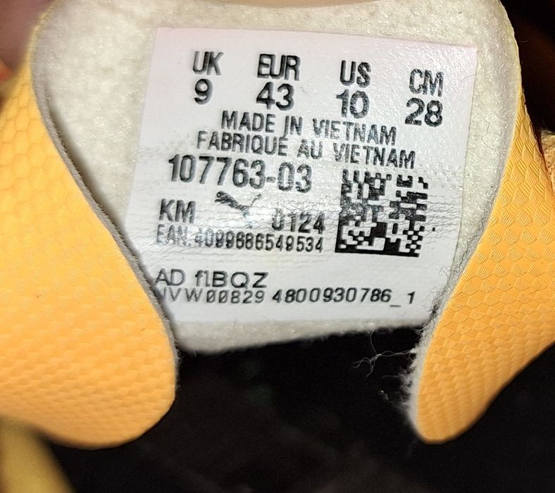 Buty piłarskie Puma 43