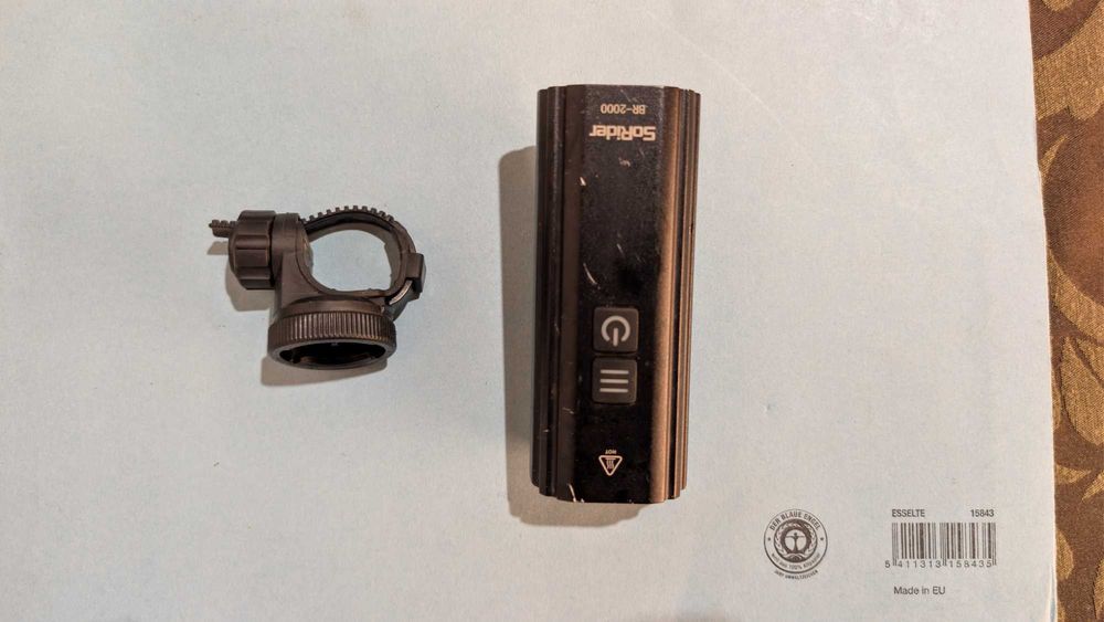 Lanterna LED bicicleta BTT/Estrada