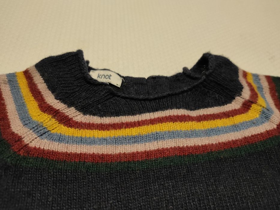 Camisola malha quente menina da Knot