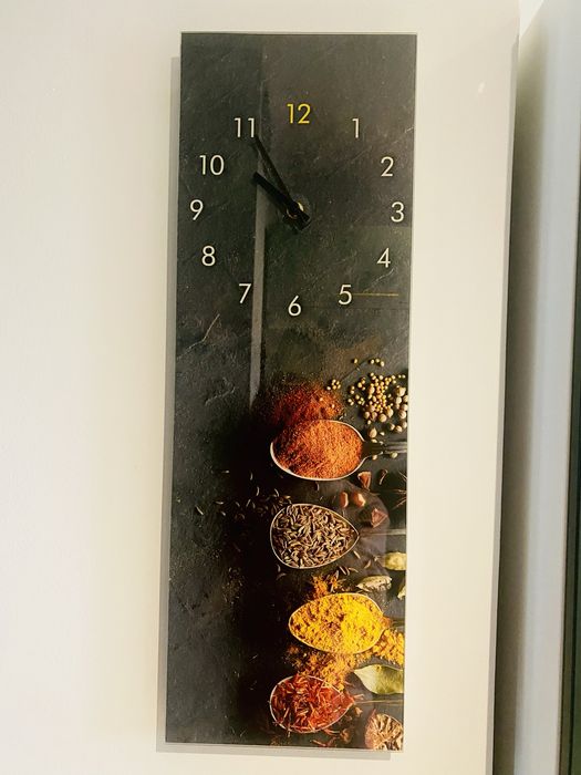 Zegar lustrzany  do kuchni
