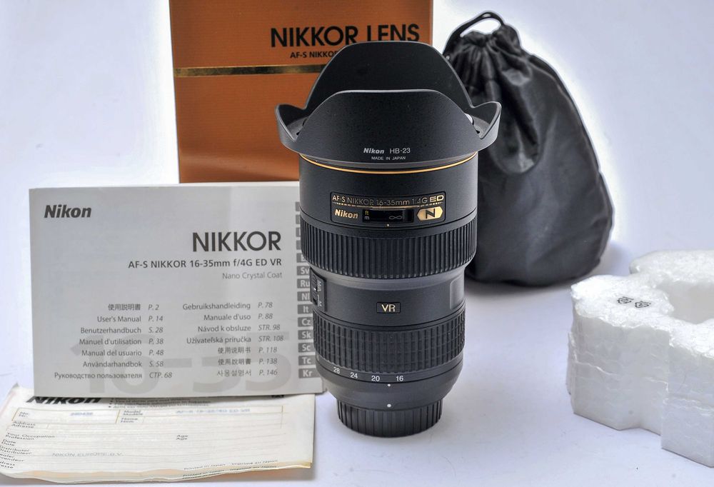 Nikon AFS 16-35mm f4 VR