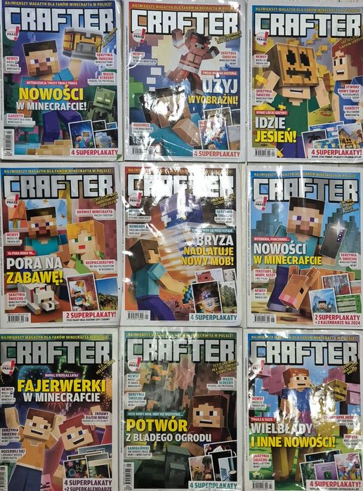 Gazetki Crafter 9 sztuk