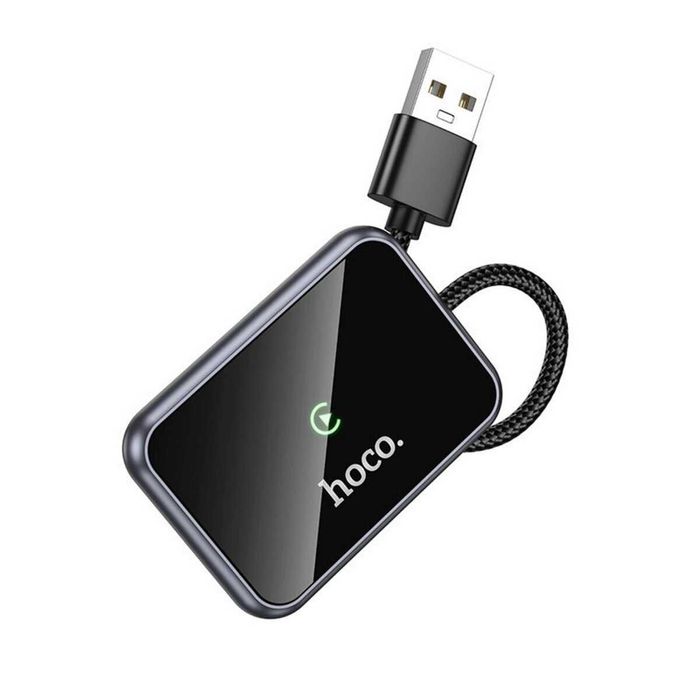 Адаптер CarPlay Hoco HU1 беспроводной карплей в машину / бездротовий