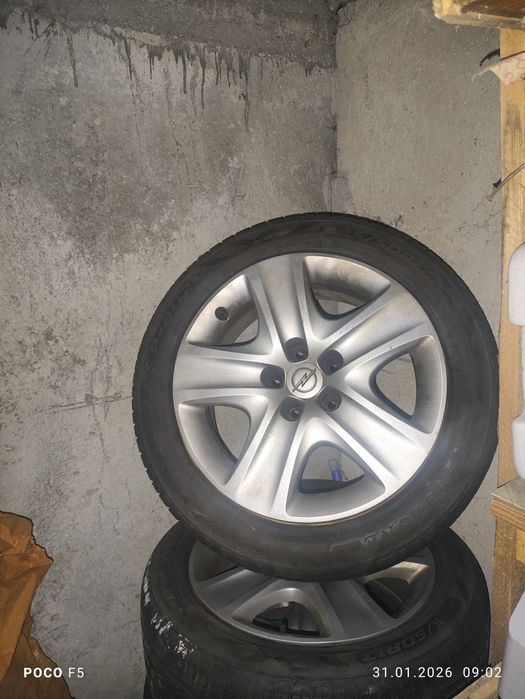 Kola letnie do Opel Astra j, Zafira b, Insignia b 5x115xr17 #70.3mm