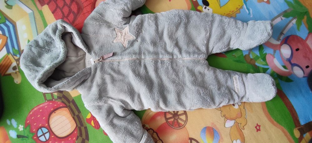 Kombinezon zimowy chłopiec dziewczynka 56 62