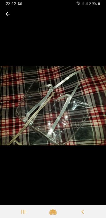 Прозрачная сумка