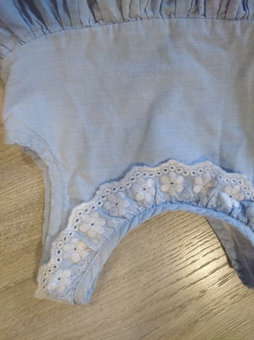 Sukienka niebieska 80/86