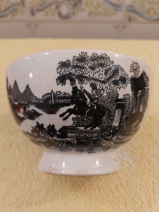 Very old bowl from the Sacavém pottery factory
