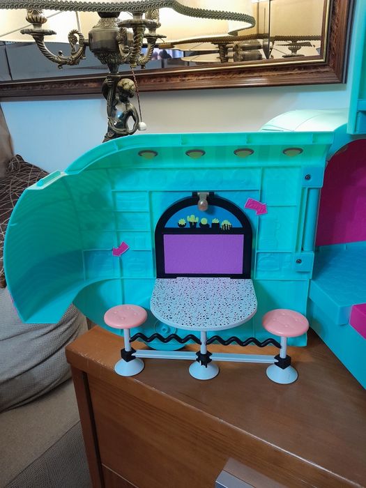 Caravana boneca lol com luzes