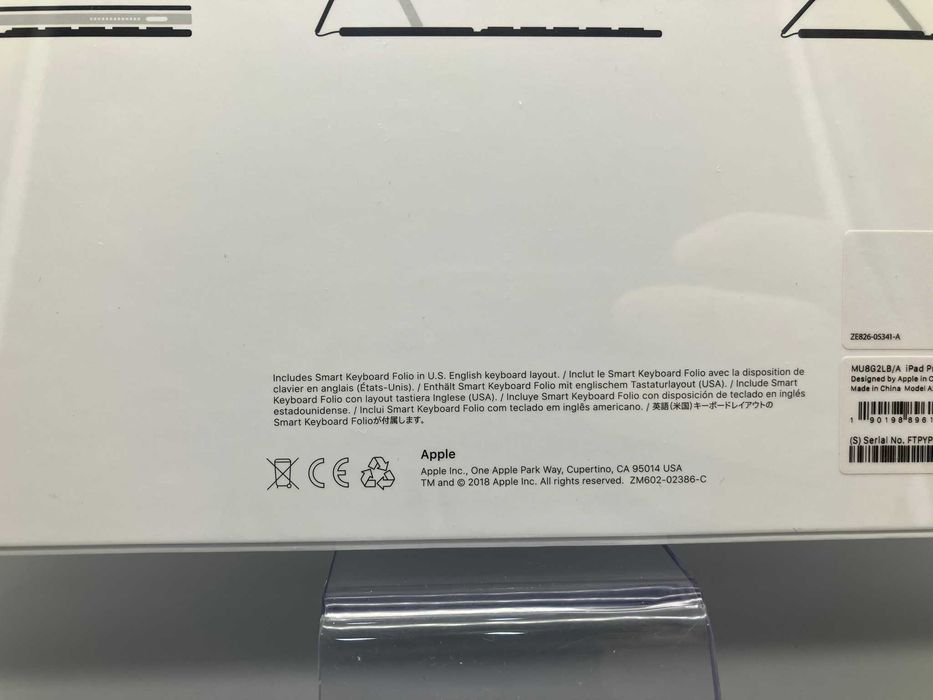 iPad Pro Smart Keyboard Folio A2038 чохол-клавіатура iPad Pro/iPad Air