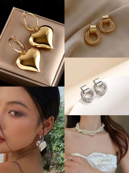 Прикраси, сережки, буси, кольє