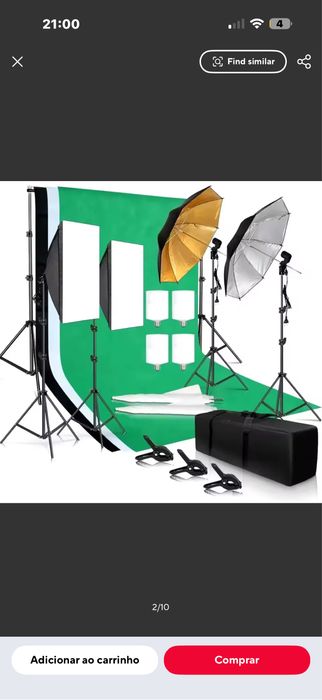 Kit completo estudio fotografico