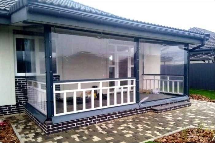 Прозорі м'які вікна для альтанок, терас, веранд