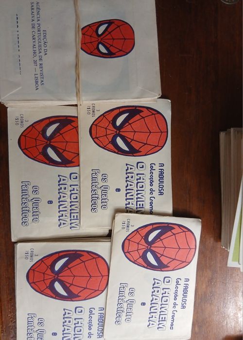 Cromos antigos diversos