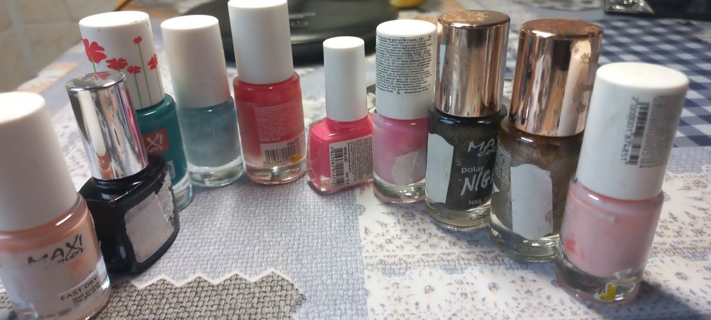 Набір лаків для нігтів  1- 10 штук - ціна за все разом