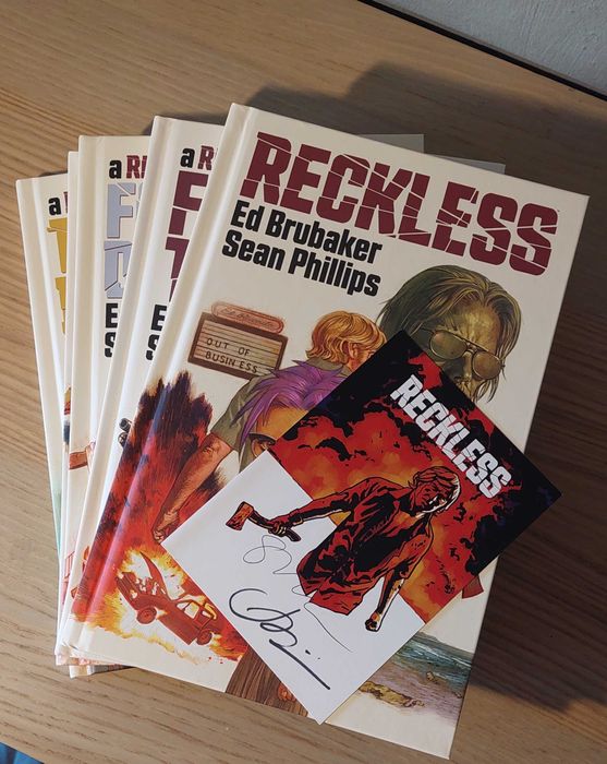 Reckless (completo) + livro 1 assinado + bookplate assinado