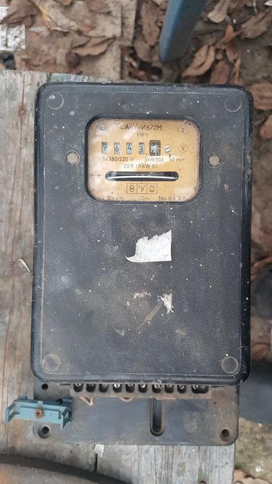 Лічильник електричний трифазний  тип СА4У-И672М , 3х10-20А!