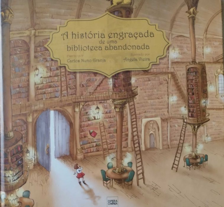 Livro-A história engraçada de uma biblioteca abandonada da Opera Omnia