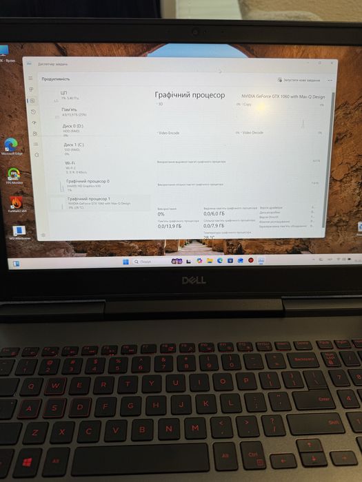 Dell 7577 Gtx 1060 i7 7700