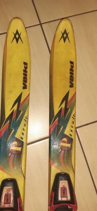 Narty VOLKI 110 cm SALOMON wiązania junior PRESTO JR. dzieci