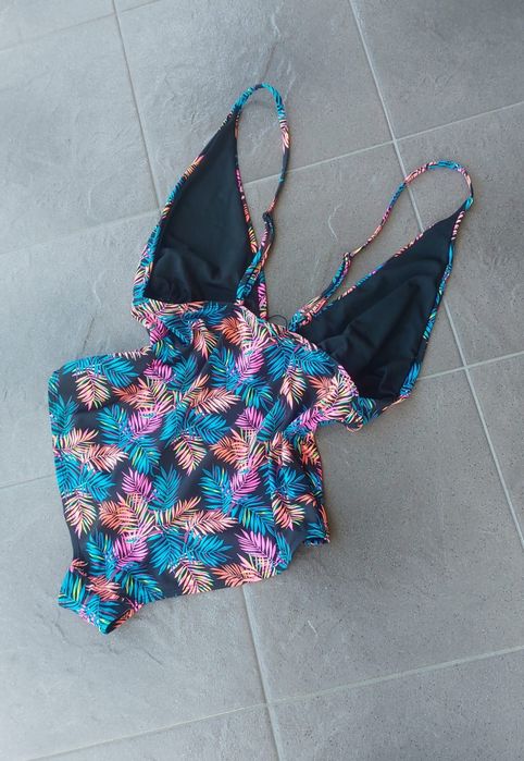 Strój kąpielowy bikini jednoczęściowy wzorzystych XL 42 Nowy
