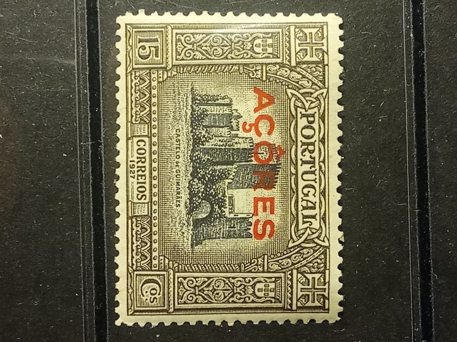 1927 Açores Selo Da Série Independência De Portugal 2° Emissão MLH *