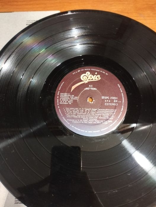 Disco de vinil LP KC Ten