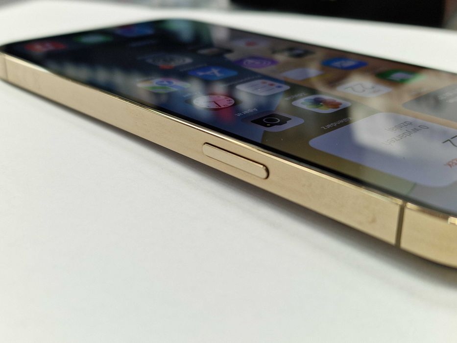 iPhone 13 Pro Max 128GB/ Gold/ Złoty/ Grade A-/ bateria 86%/ Gwarancja