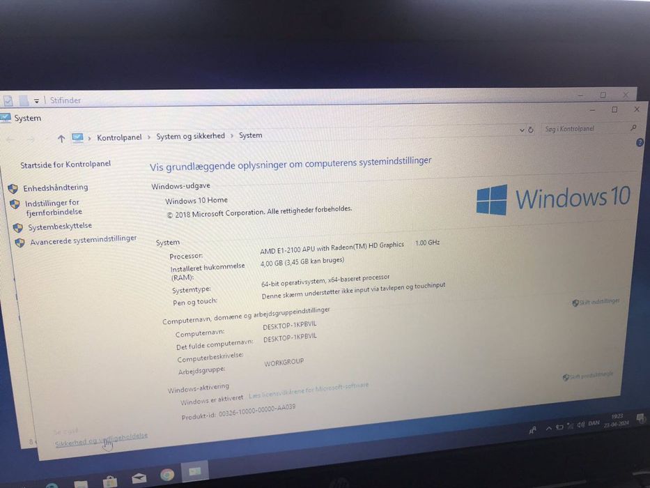 Продам ноутбук HP Hewlett Packed в отличном состоянии