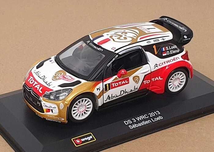 Bburago 1/32 - Citroen DS 3 #1 WRC 2013 Sebastion Loeb