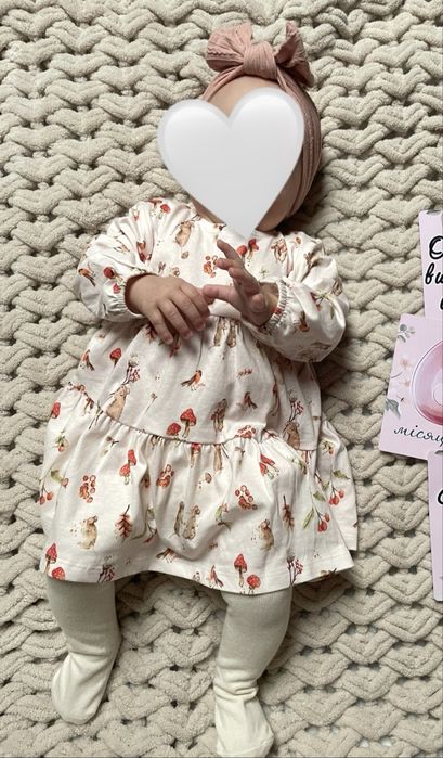 Сукня для двійні, 74 розмір. NEXT