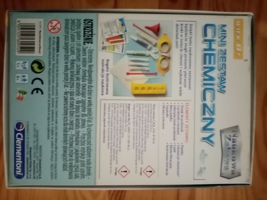 zestaw małego chemika "mini zestaw chemiczny"